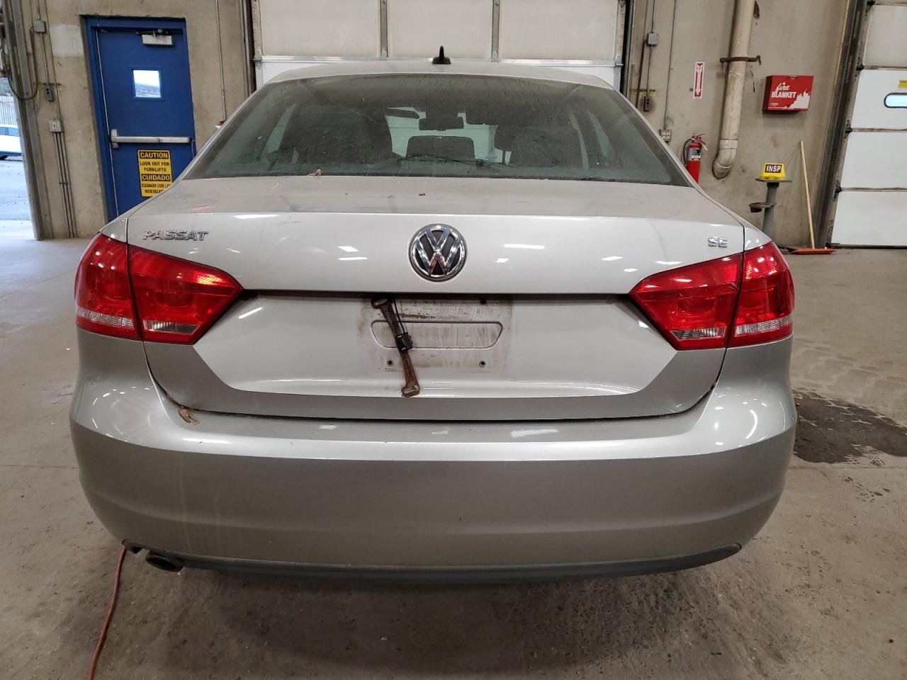 2012 Volkswagen Passat Se vin: 1VWBP7A34CC039972