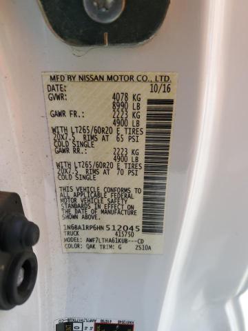 1N6BA1RP6HN512045 Nissan TITAN XD S