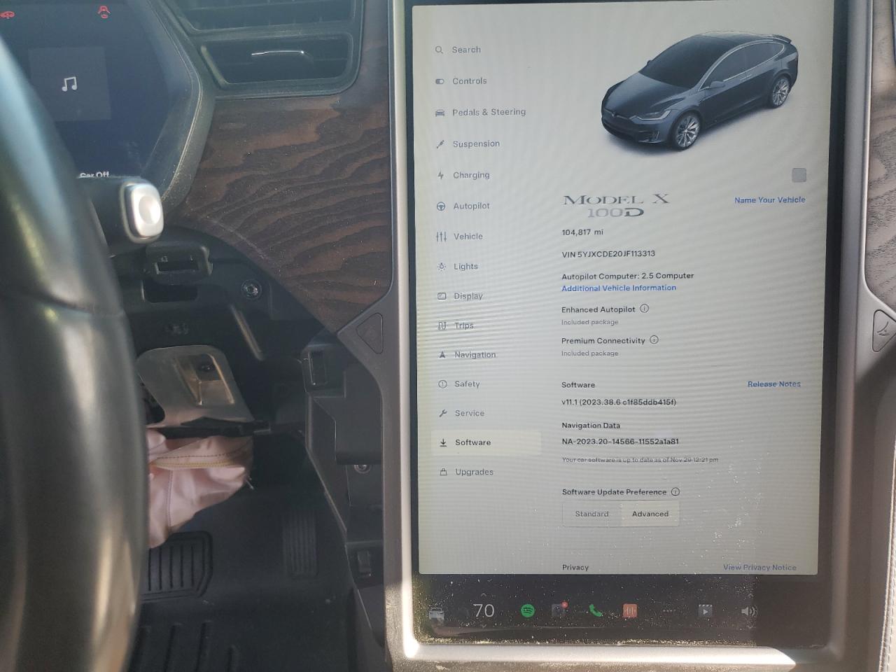 5YJXCDE20JF113313 2018 Tesla Model X