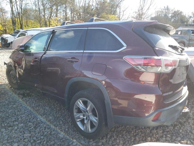 VIN 5TDDKRFH2ES035477 2014 Toyota Highlander, Limited no.2