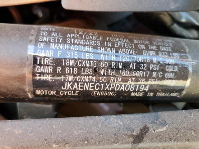 2023 KAWASAKI EN650 C - JKAENEC1XPDA08194