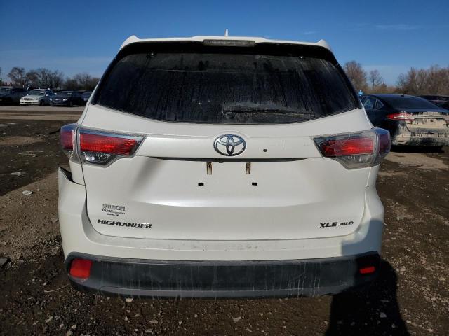 2016 Toyota Highlander Xle VIN: 5TDJKRFH8GS281844 Lot: 77334103