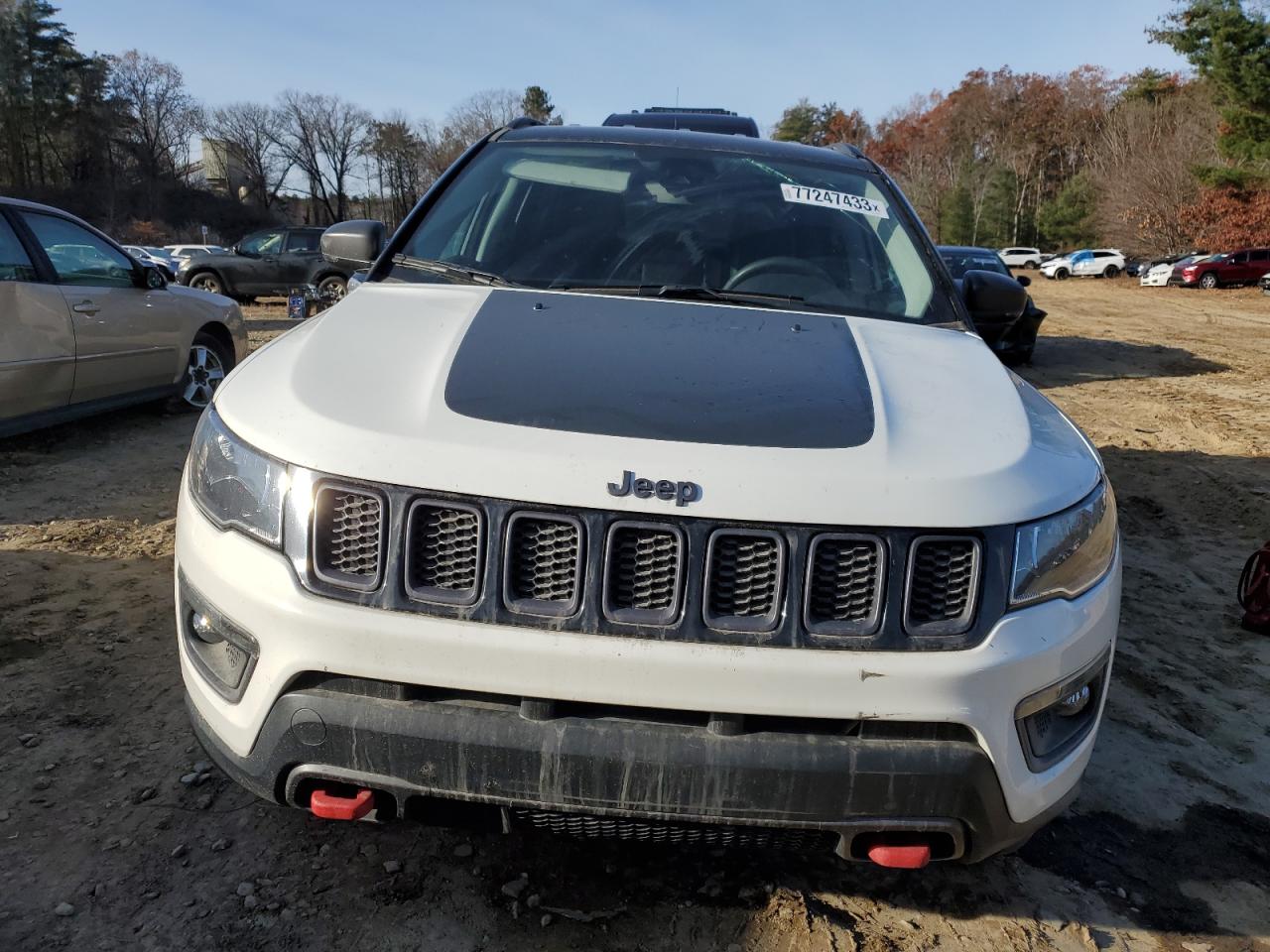 2021 Jeep Compass Trailhawk vin: 3C4NJDDB2MT590460