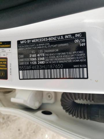 55SWF4KB3HU187650 Mercedes-Benz C 300 4matic