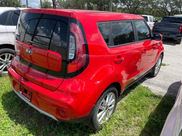  KIA SOUL 2019 Червоний
