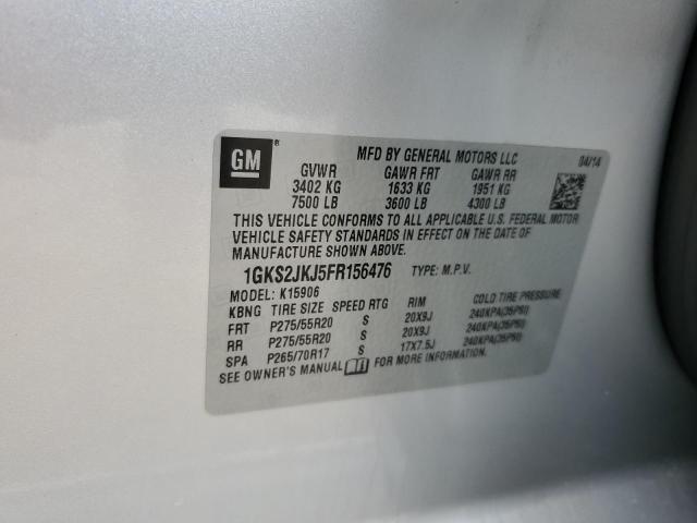 1GKS2JKJ5FR156476 GMC YUKON XL DENALI