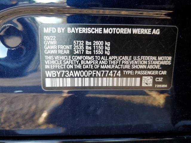 2023 BMW I4 EDRIVE4 WBY73AW00PFN77474