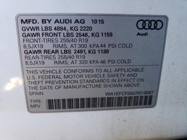 WA1EFCFS0GR010087 Audi Q3 Premium Plus