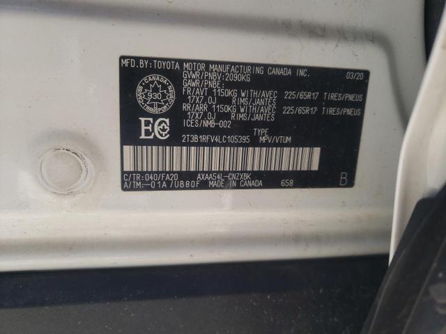 2020 TOYOTA RAV4 LE - 2T3B1RFV4LC105395