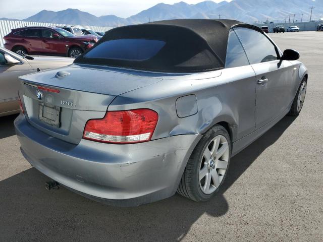 BMW 128 I 2009 gray  gas WBAUL73569VJ75102 photo #4