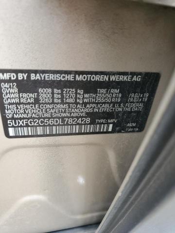 VIN 5UXFG2C56DL782428 2013 BMW X6, Xdrive35I no.12