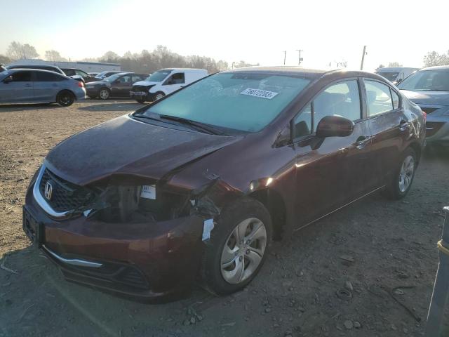 2015 HONDA CIVIC LX - 19XFB2F59FE265356