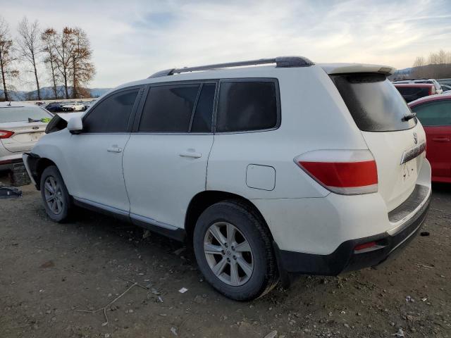 VIN 5TDZA3EH0DS036536 2013 Toyota Highlander, Base no.2