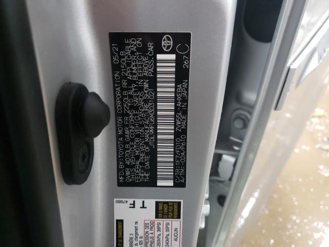 2021 TOYOTA PRIUS LE - JTDL9MFU6M3031021