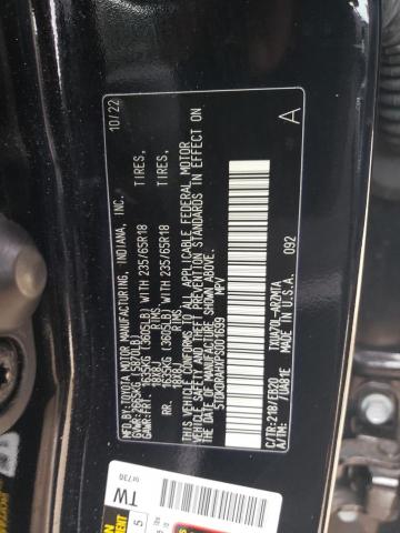 VIN 5TDKDRAHXPS001699 2023 Toyota Highlander, L no.12