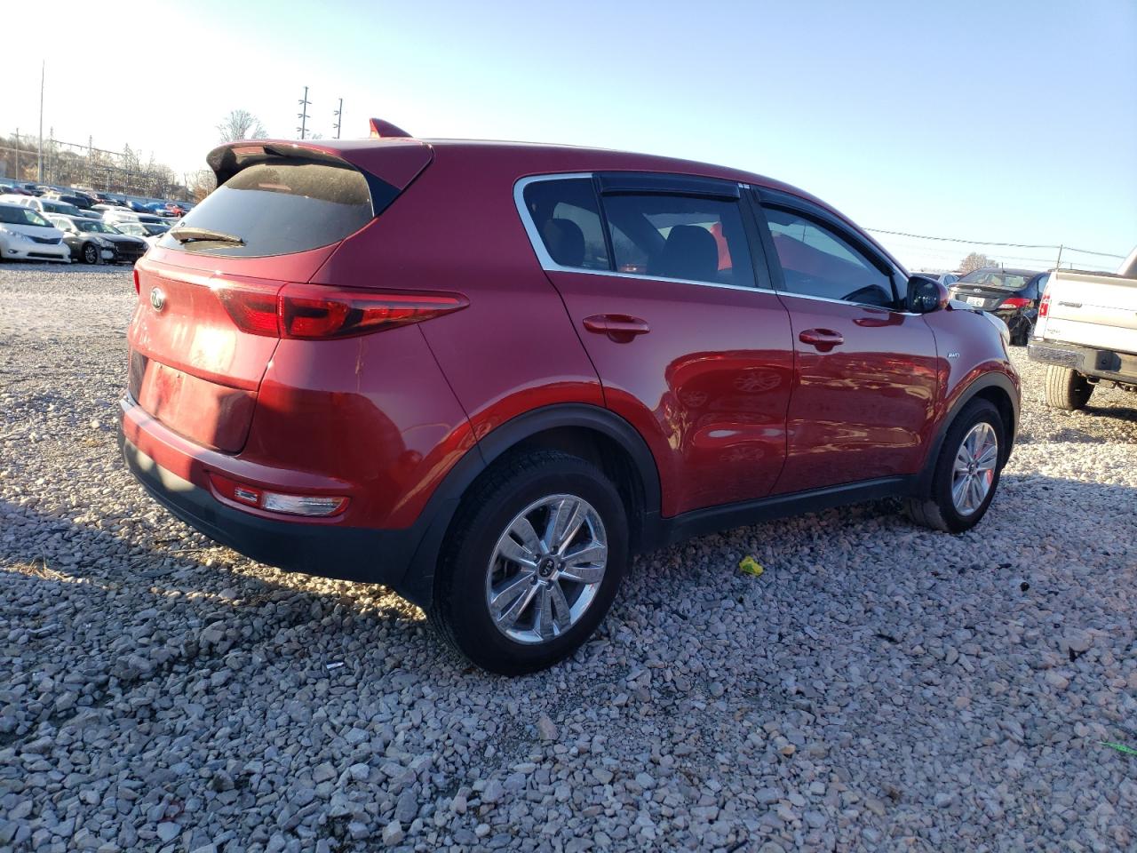 2018 Kia Sportage Lx vin: KNDPMCAC9J7417672