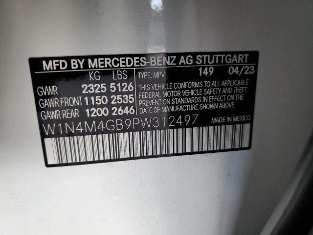 W1N4M4GB9PW312497 Mercedes-Benz GLB 250