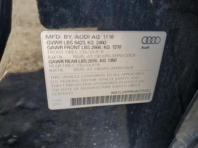 VIN WA1L2AFP8HA079452 2017 Audi Q5, Premium Plus no.13