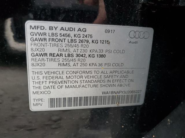 WA1BNAFY3J2065227 2018 AUDI Q5, photo no. 13