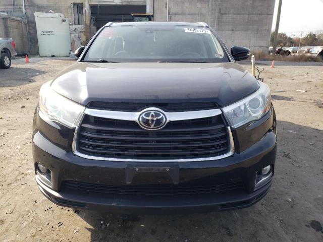 VIN 5TDDKRFH8ES043616 2014 Toyota Highlander, Limited no.5