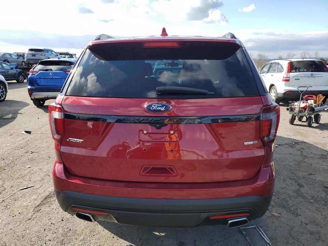 1FM5K8GT7HGE07830 FORD EXPLORER 2017