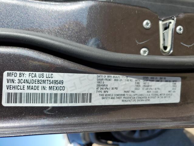 2021 JEEP COMPASS 80 3C4NJDEB2MT549549