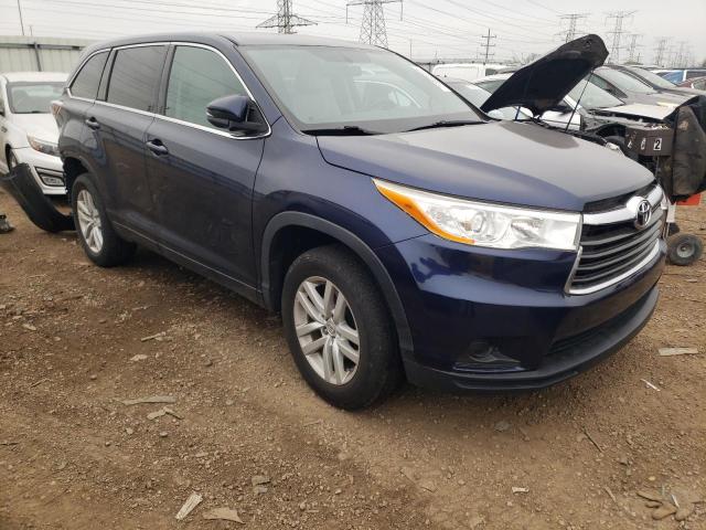 VIN 5TDZARFH5FS013998 2015 Toyota Highlander, LE no.4