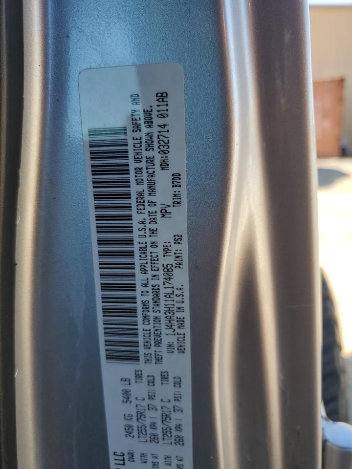 1j4ha3h11al174085 1J4HA3H11AL174085 2010 Jeep Wrangler Unlimited Sport