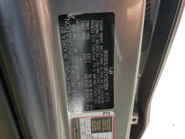 2019 Kia Soul VIN: KNDJN2A24K7636996 Lot: 54630814