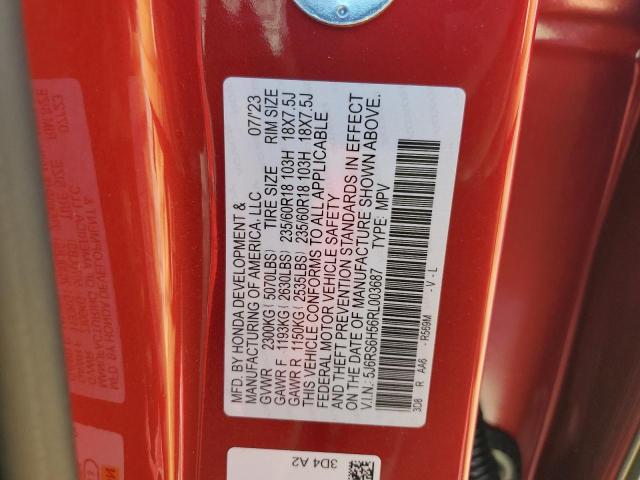 2024 HONDA CR-V SPORT - 5J6RS6H56RL003687