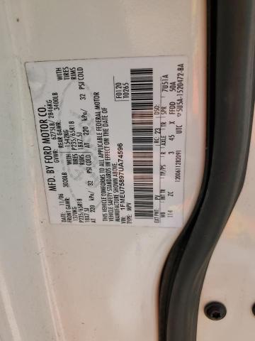 1FMEU75897UA74596 2007 Ford Explorer Limited