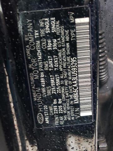 2020 HYUNDAI KONA SEL P - KM8K6CAA3LU593295