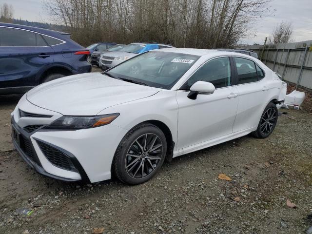 Lot #2526977018 2024 TOYOTA CAMRY SE N salvage car