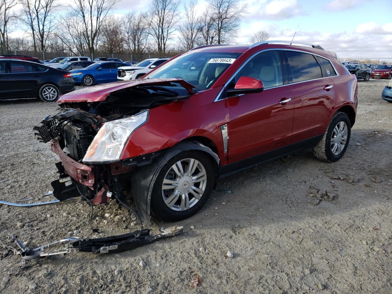 3GYFNDEY4AS531191 2010 Cadillac Srx Luxury Collection