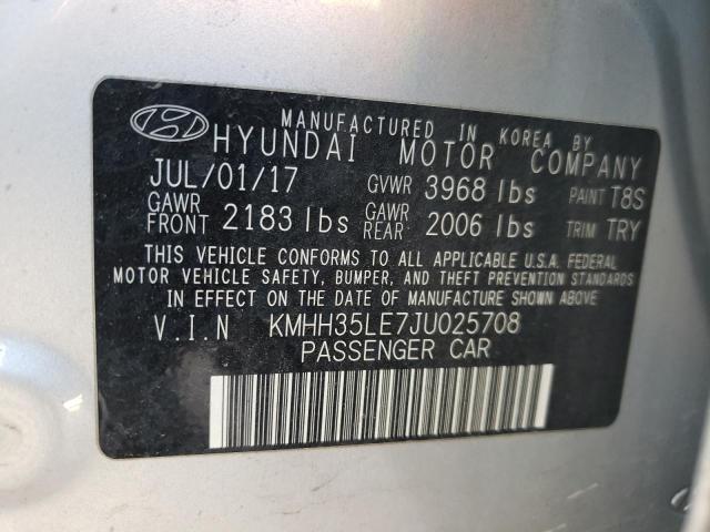 KMHH35LE7JU025708 | 2018 HYUNDAI ELANTRA GT