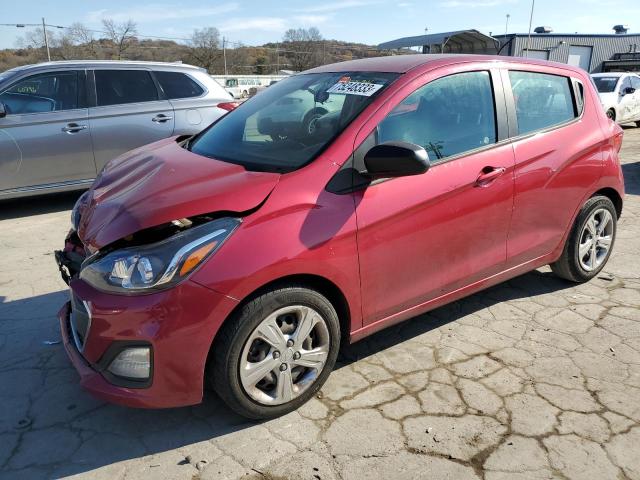 Lot #2457272021 2020 CHEVROLET SPARK LS salvage car