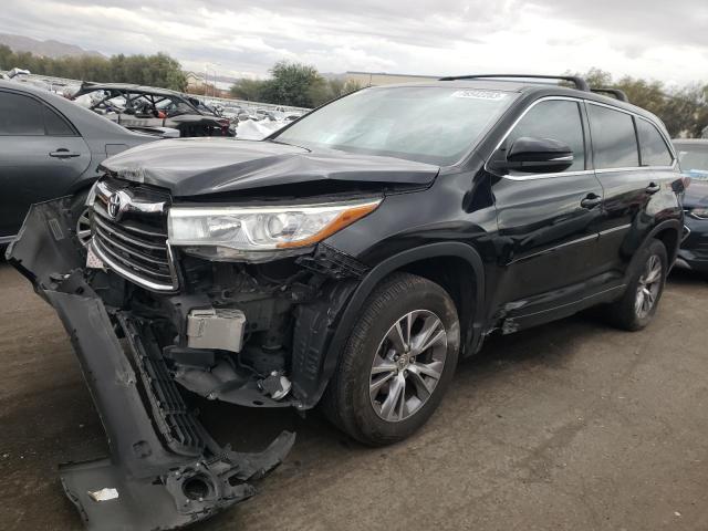 VIN 5TDZKRFH2FS044865 2015 Toyota Highlander, LE no.1