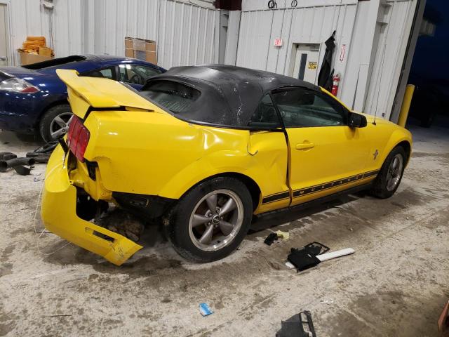 FORD MUSTANG 2006 yellow  gas 1ZVFT84N765173299 photo #4