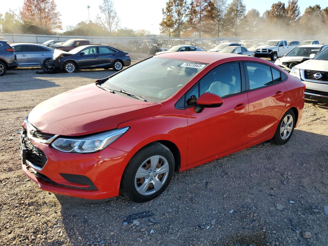 VIN: 1G1BC5SM5H7197806 2017 CHEVROLET CRUZE