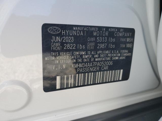2023 HYUNDAI IONIQ 6 SE - KMHM34AA7PA052006