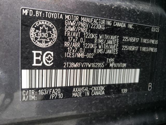 2023 TOYOTA RAV4 LE - 2T3BWRFV7PW162955