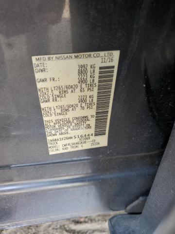 1N6BA1F26HN516444 Nissan Titan Xd Sl