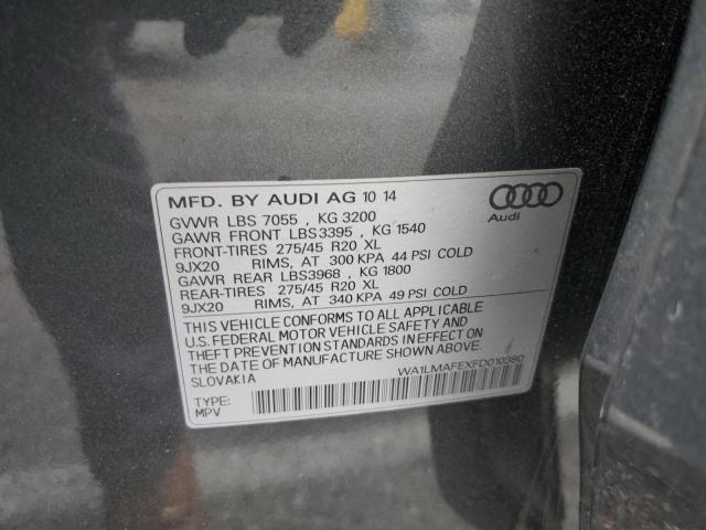 2015 AUDI Q7 TDI PRE WA1LMAFEXFD010380