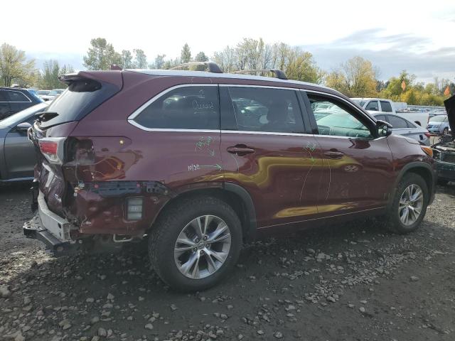 VIN 5TDJKRFH5FS110418 2015 Toyota Highlander, Xle no.3