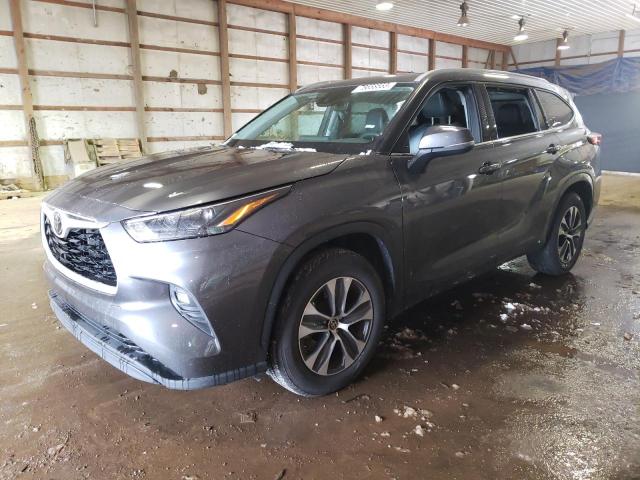 2022 Toyota Highlander Xle VIN: 5TDGZRAHXNS120146 Lot: 78658553