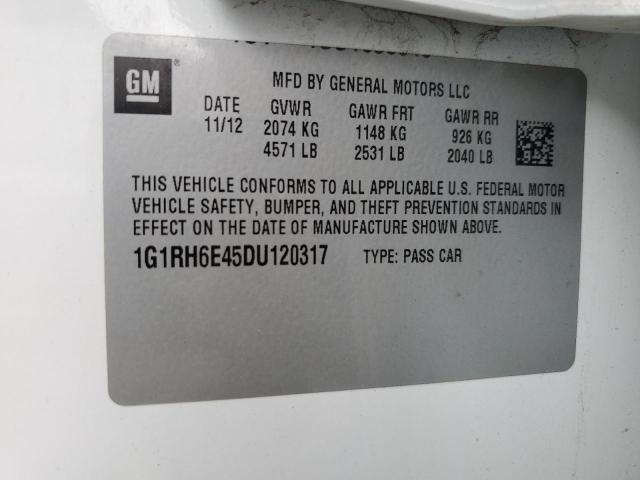 VIN 1G1RH6E45DU120317 2013 Chevrolet Volt no.12