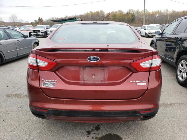 Седани FORD FUSION 2014 Червоний