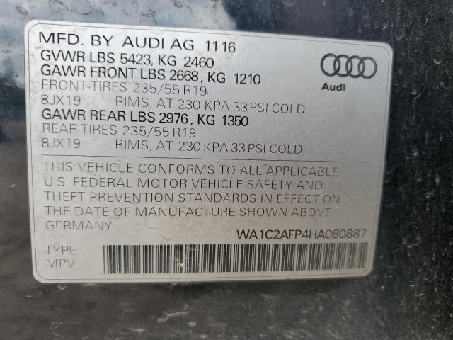 VIN WA1C2AFP4HA080887 2017 Audi Q5, Premium no.12