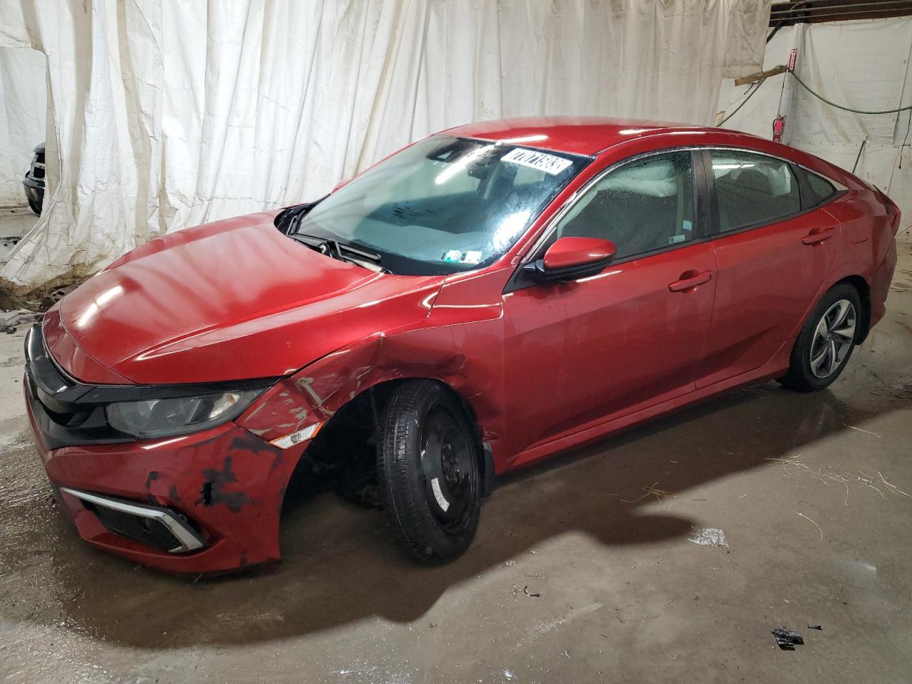 19XFC2F69KE213550 2019 Honda Civic Lx