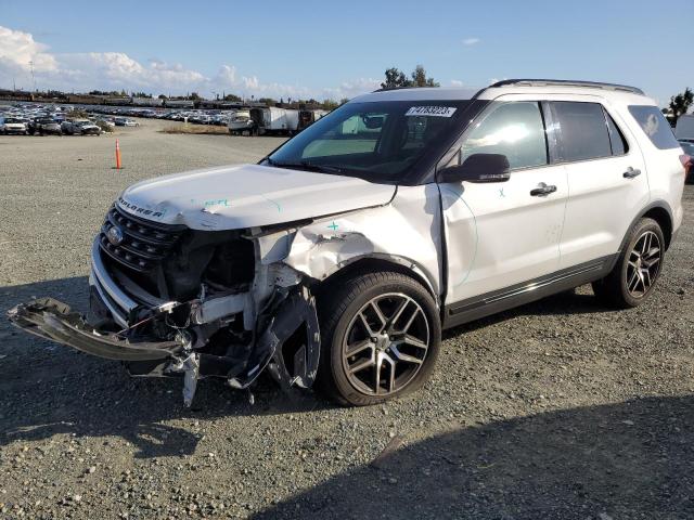 Vin: 1fm5k8gt9hgb07352, lot: 74783223, ford explorer sport 2017 img_1